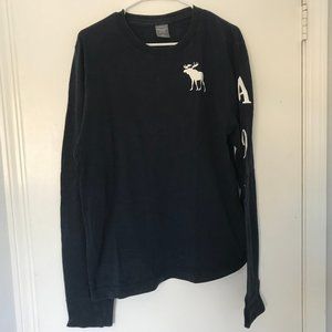 Abercrombie Navy Men's Long Sleeve Size XL